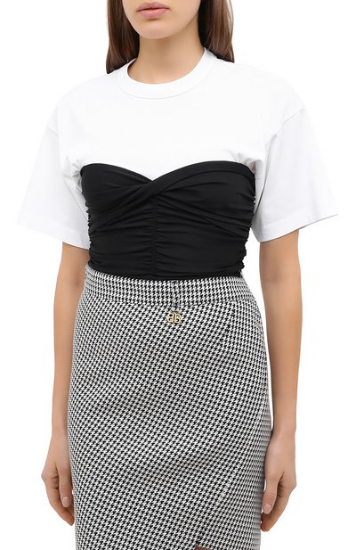 Хлопковый топ ALEXANDERWANG.T, арт. 4CC2201162, фото 3