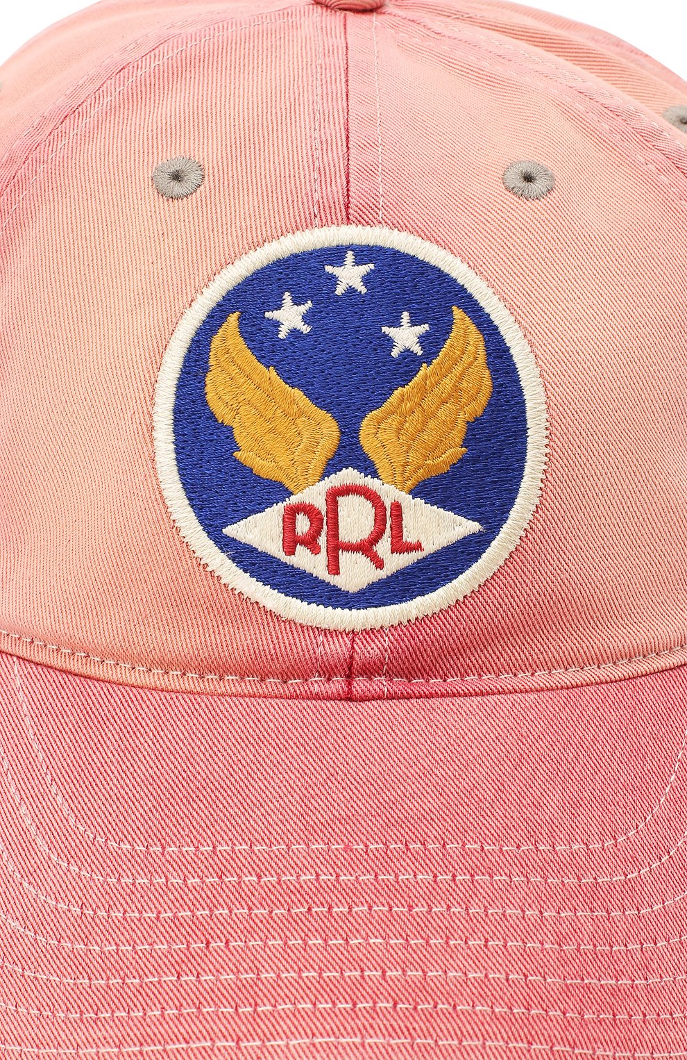 Хлопковая бейсболка RRL, арт. 782805007, фото 3
