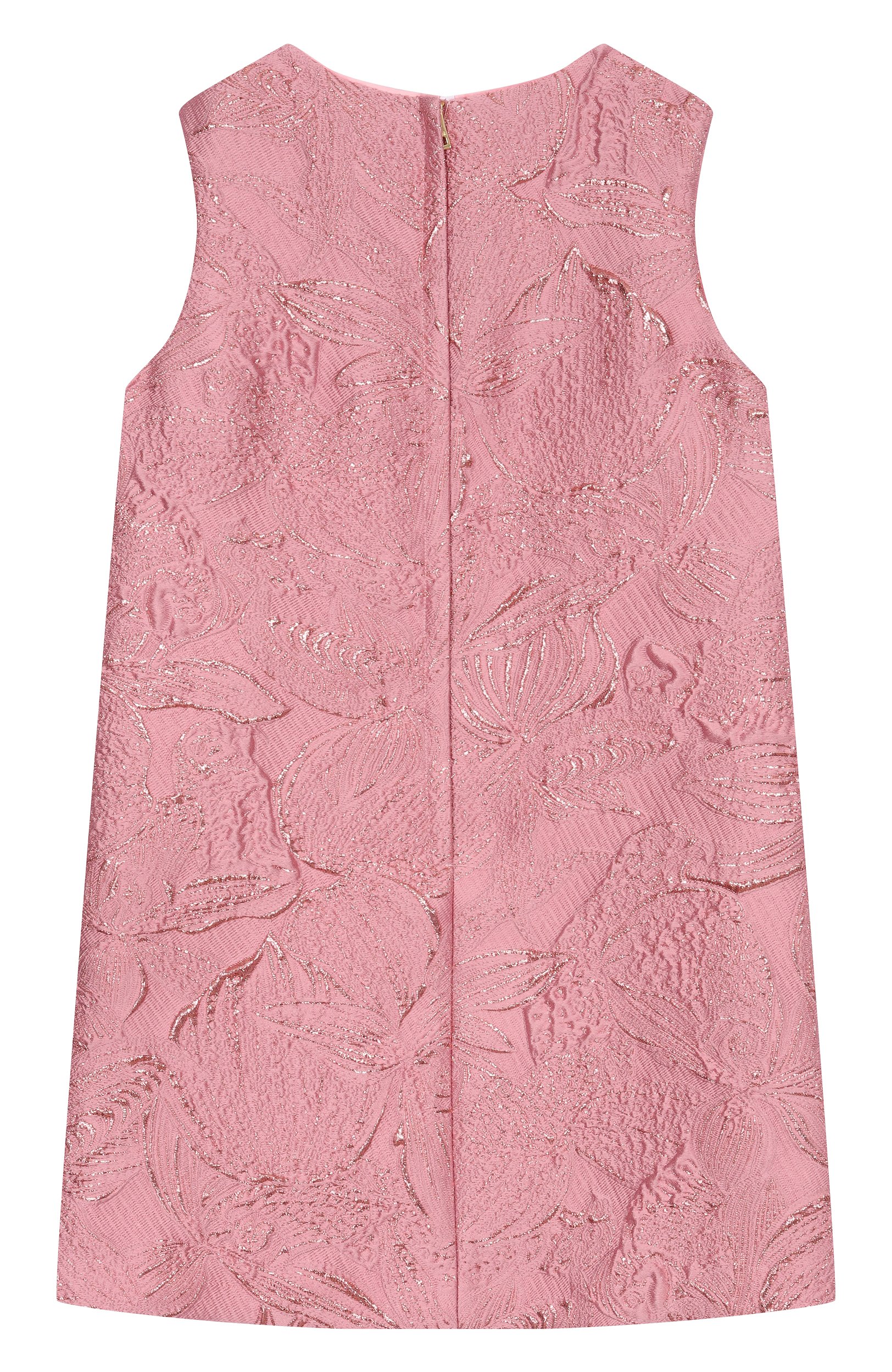 Платье DOLCE & GABBANA темно-розового цвета по цене 89950 руб., арт. L54DP2/HJMR0, фото 2 Платье DOLCE & GABBANA, арт. L54DP2/HJMR0, фото 2