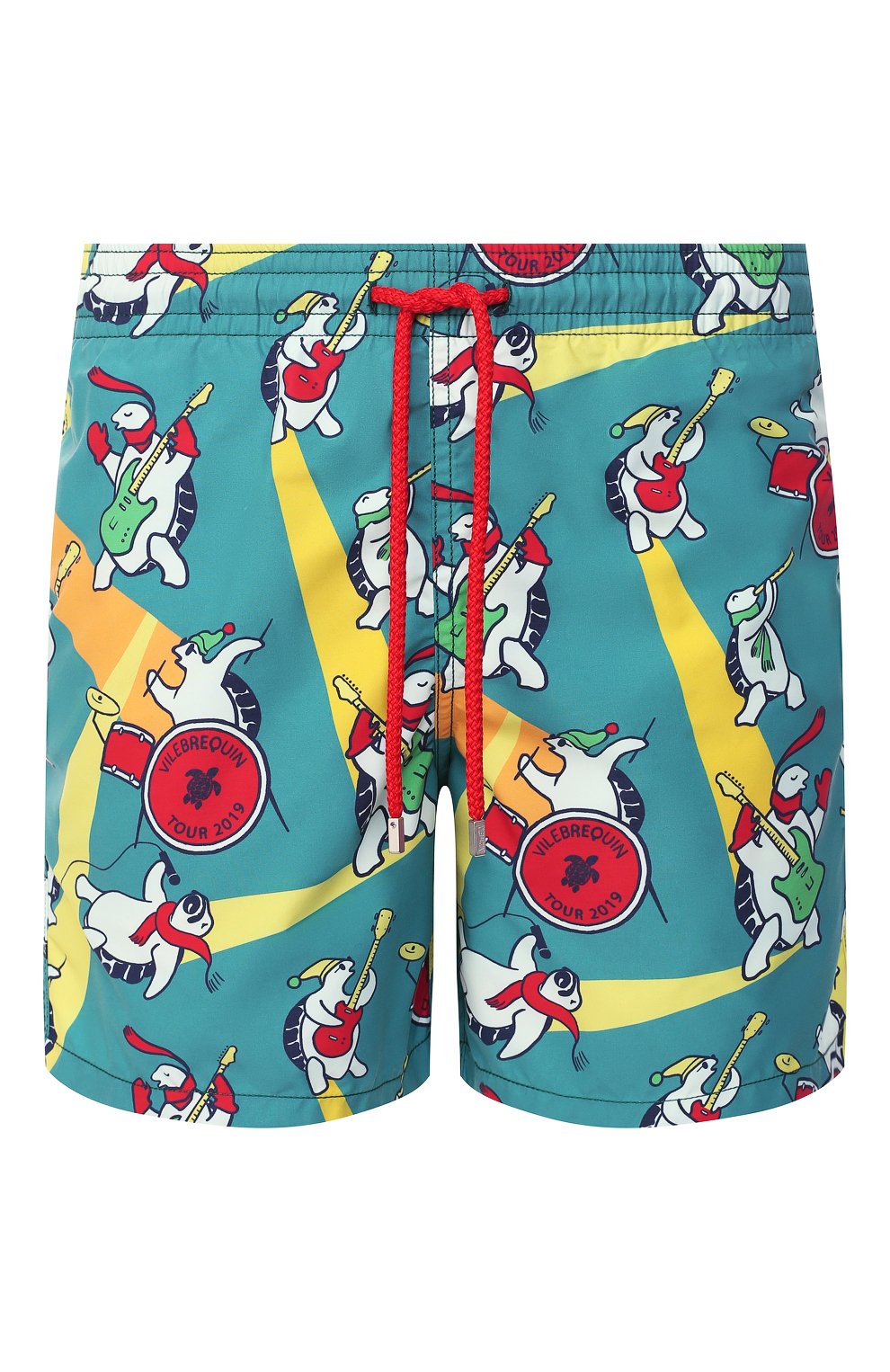 Плавки-шорты VILEBREQUIN зеленого цвета по цене 23850 руб., арт. MOOE9B15, фото 1 Плавки-шорты VILEBREQUIN, арт. MOOE9B15, фото 1