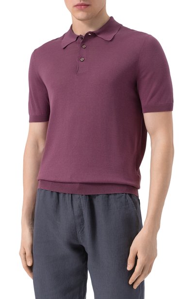 Шелковое поло GRAN SASSO, арт. 43110/23503, фото 3