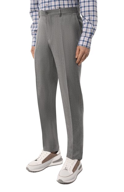 Шерстяные брюки ZILLI, арт. CP0006ZPRA605ZP420000, фото 3