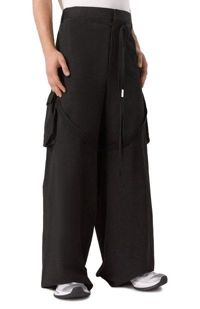 Хлопковые брюки-карго ANN DEMEULEMEESTER, арт. B0012456/FA559, фото 3