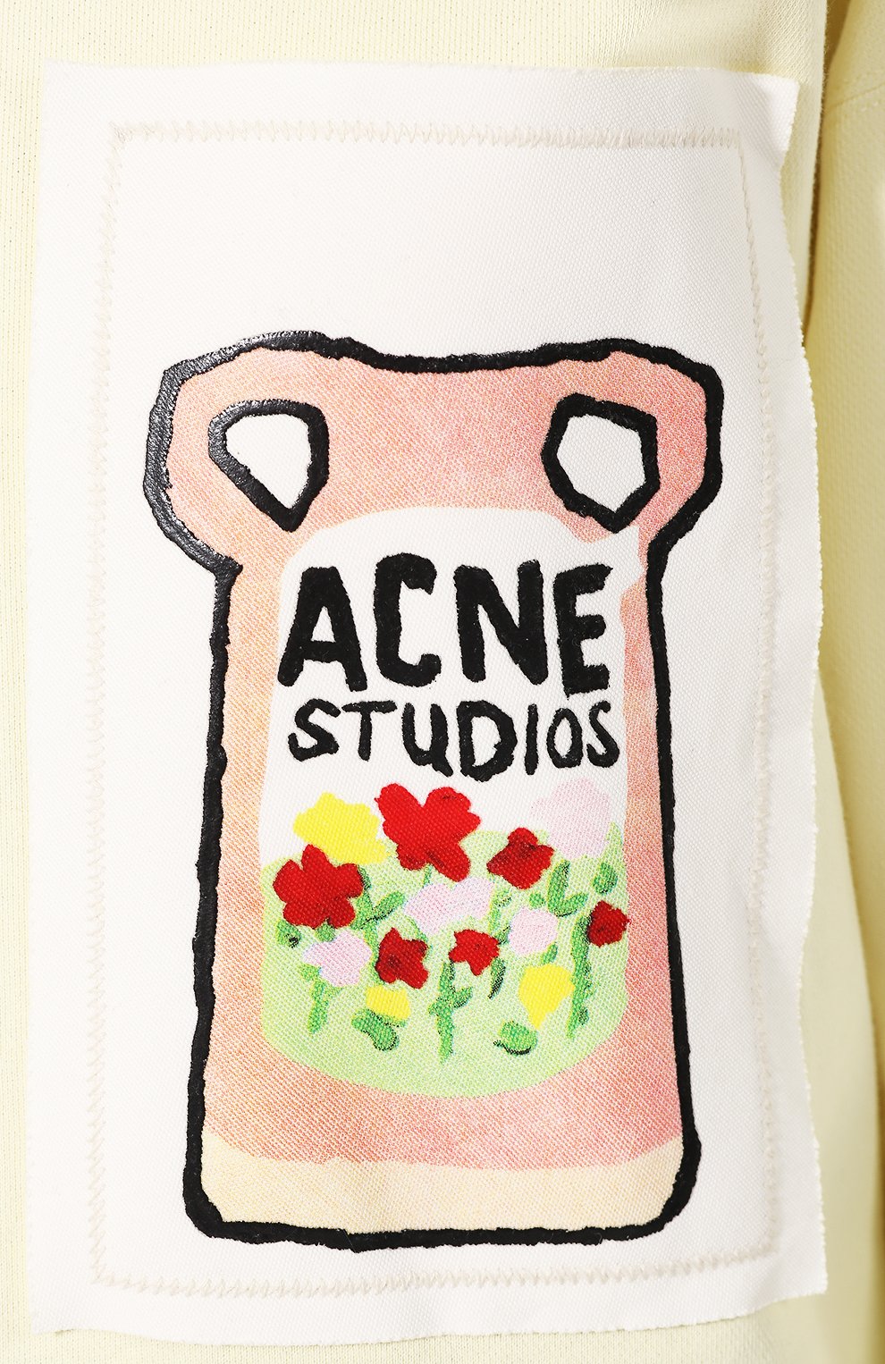 Хлопковый свитшот ACNE STUDIOS, арт. AI0039, фото 5