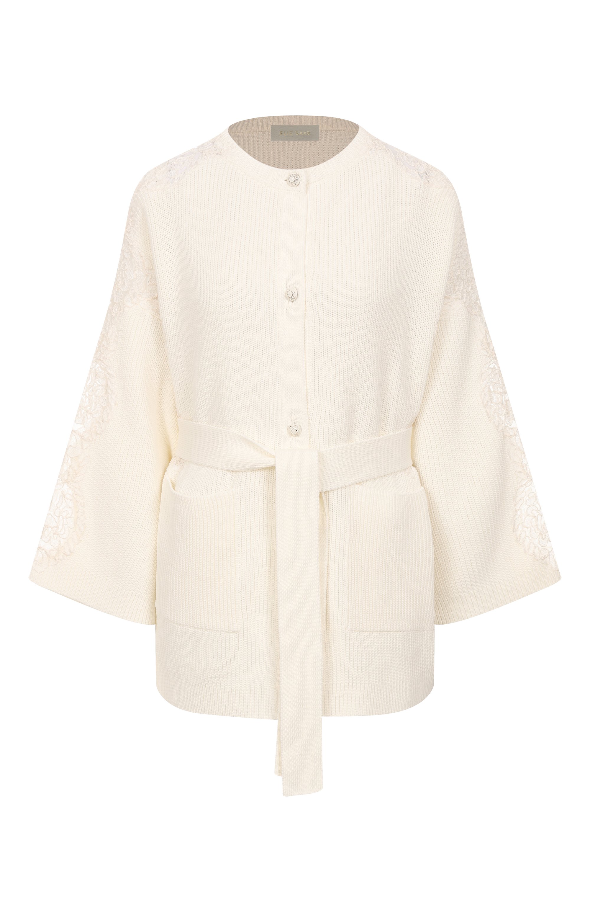 Хлопковый кардиган ELIE SAAB, арт. J0099, фото 1