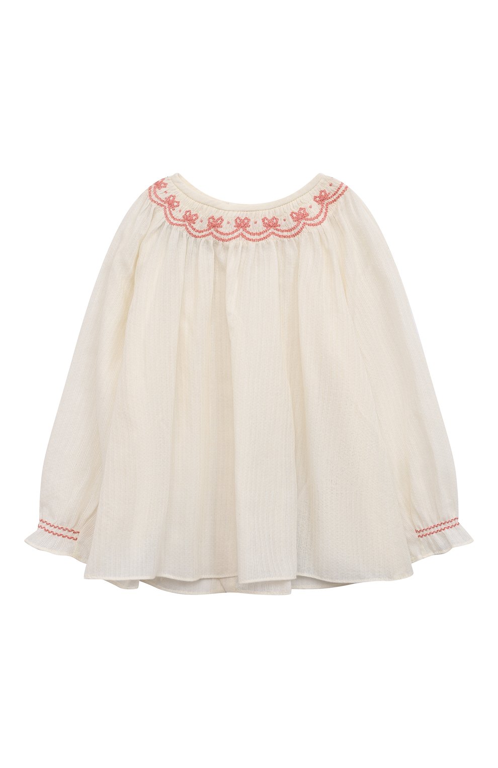 Хлопковая блузка GUCCI, арт. 615541 ZAEFQ, фото 1