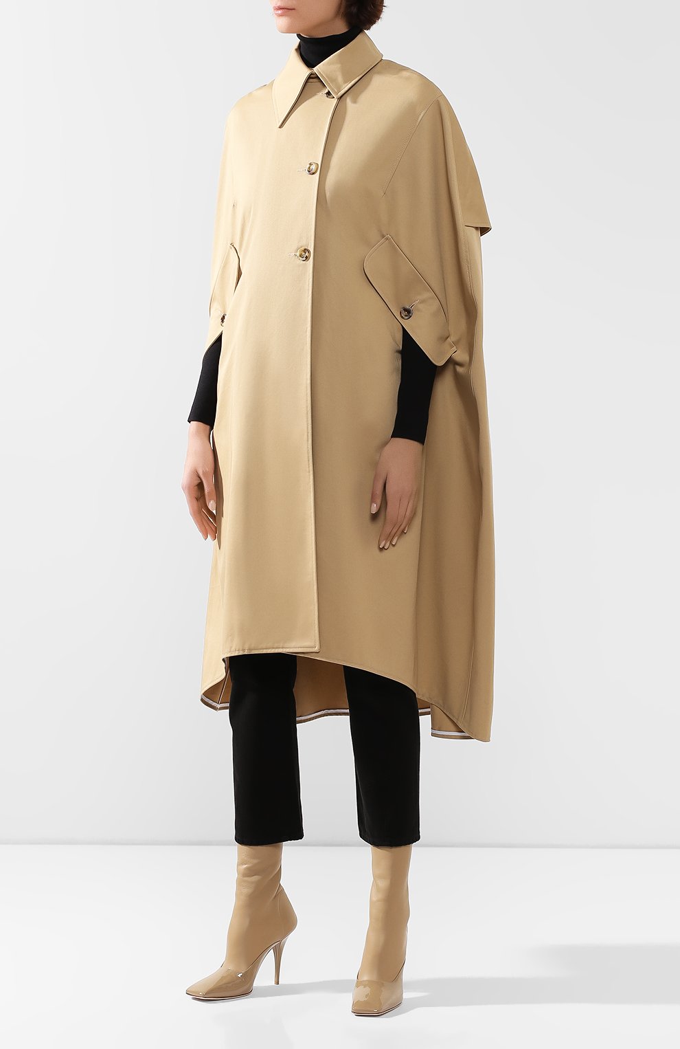 Хлопковый плащ A.W.A.K.E. MODE, арт. AW19.C03, фото 3