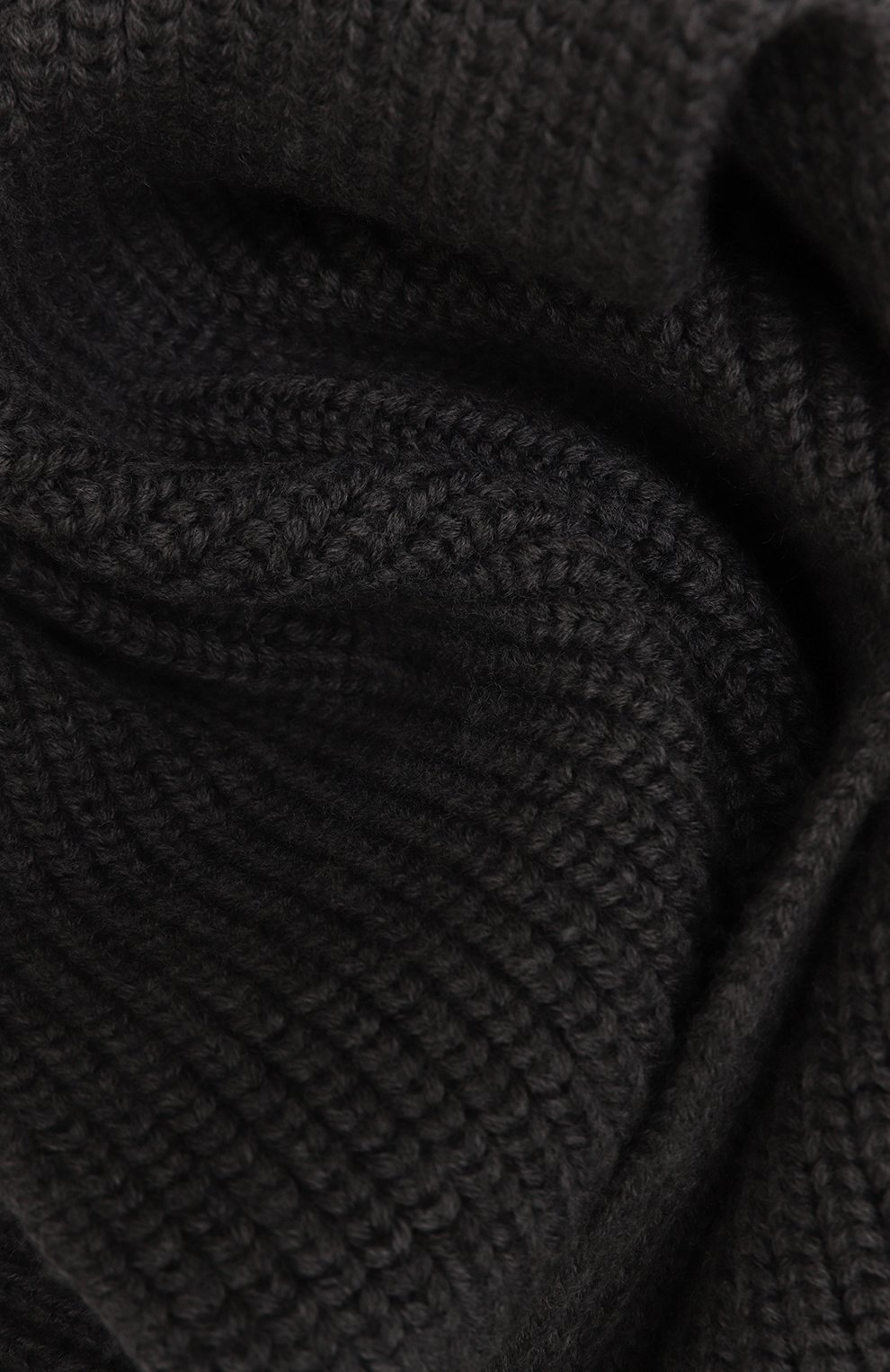 Шерстяной шарф VALENTINO серого цвета по цене 68600 руб., арт. 5W2ET00Z/SUK, фото 4 Шерстяной шарф VALENTINO, арт. 5W2ET00Z/SUK, фото 4