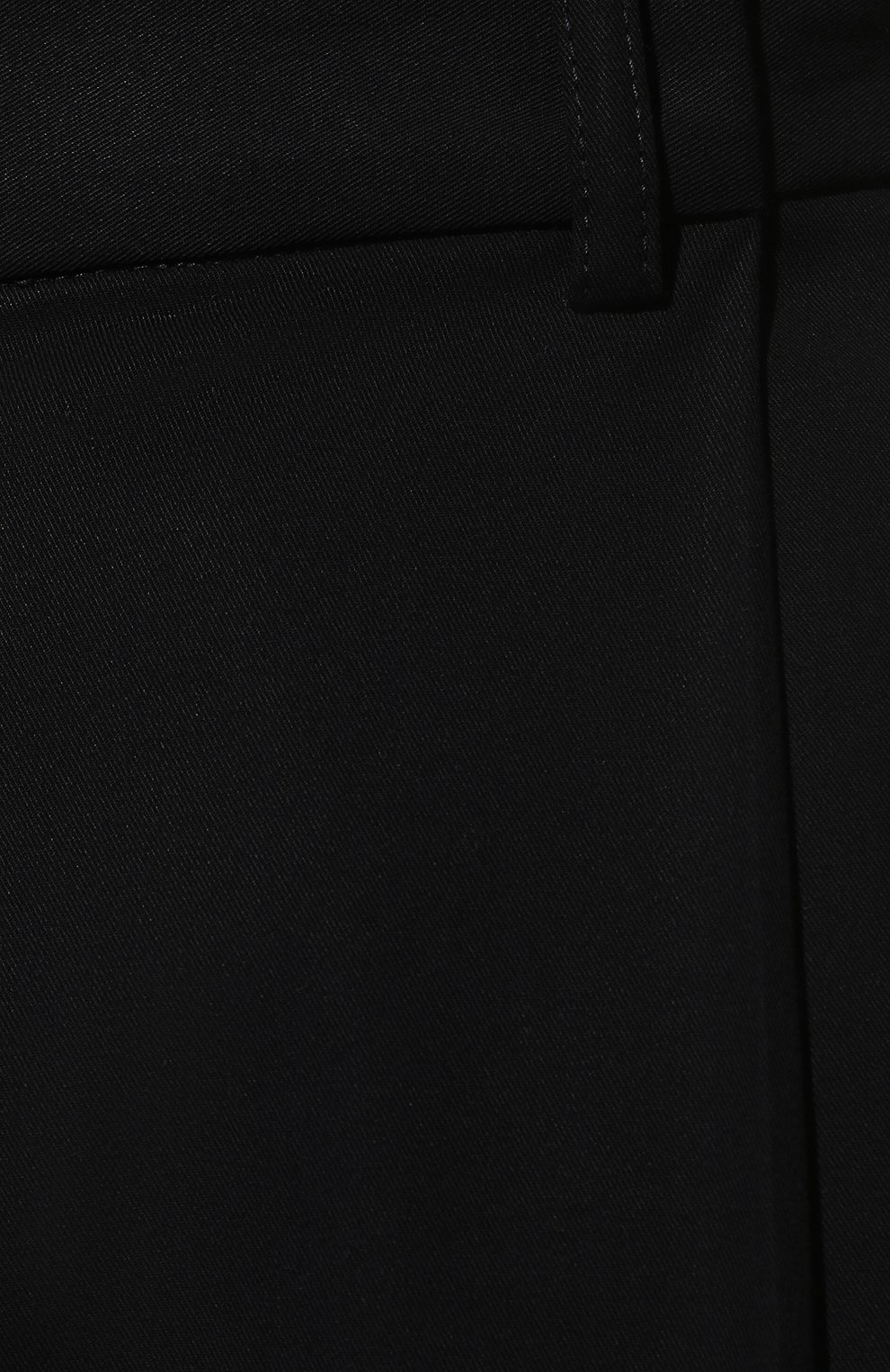 Хлопковые брюки DRIES VAN NOTEN темно-синего цвета по цене 59900 руб., арт. 221-010942-4284, фото 5 Хлопковые брюки DRIES VAN NOTEN, арт. 221-010942-4284, фото 5
