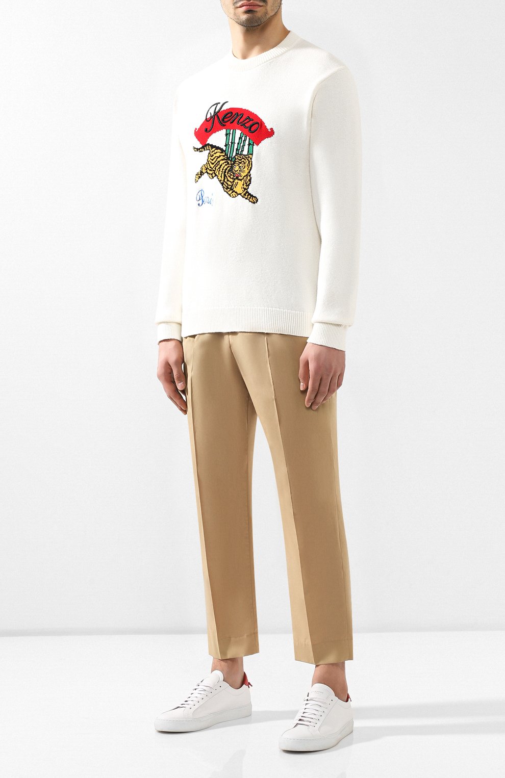 Джемпер из смеси хлопка и вискозы KENZO, арт. 5PU2573XC, фото 2