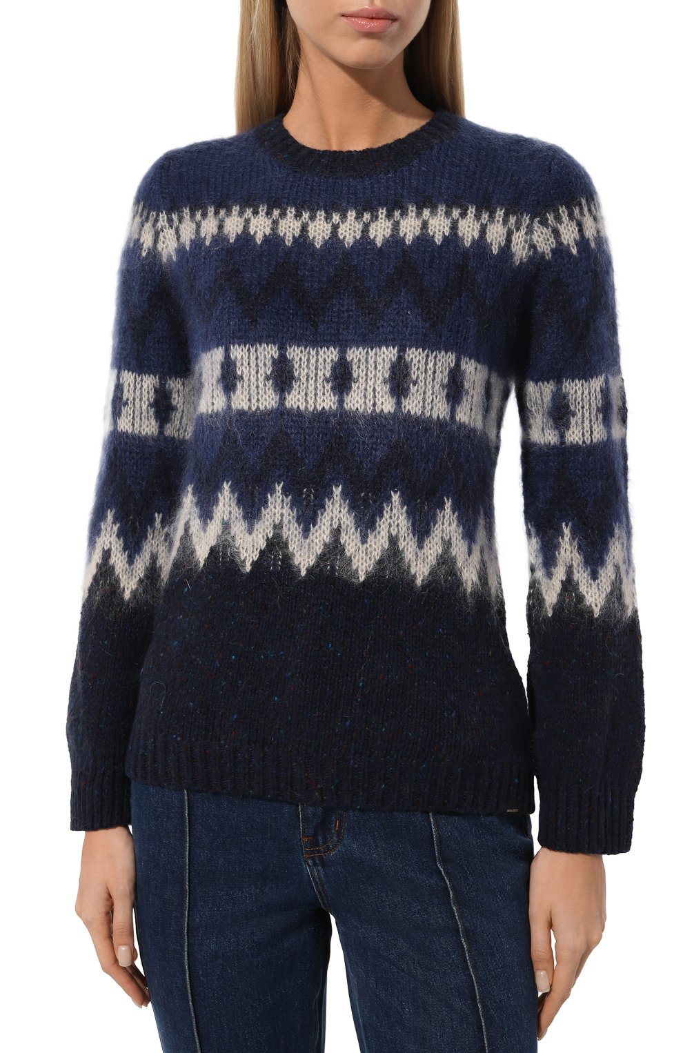 Свитер из шерсти и вискозы WOOLRICH, арт. CFWWKN0298FRUF0702, фото 3