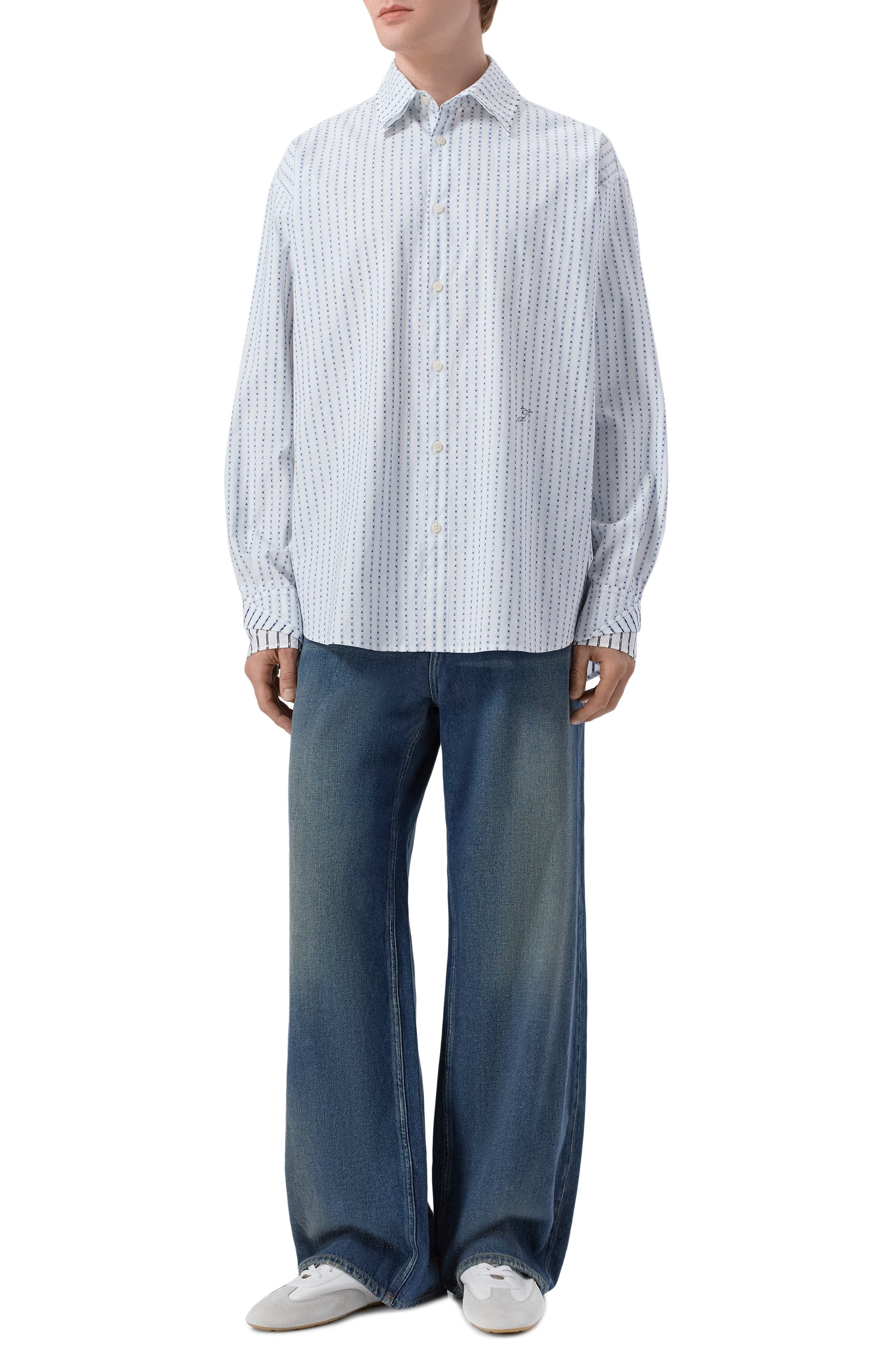 Хлопковая рубашка JACQUEMUS, арт. 26ESHM00572/AW00779, фото 2