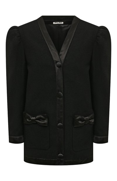 Жакет из шерсти и шелка MIU MIU, арт. MH1690-GWV-F0002, фото 1