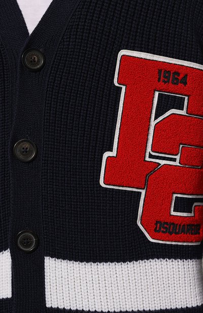 Шерстяной кардиган DSQUARED2, арт. S74HA1420/S18431, фото 5