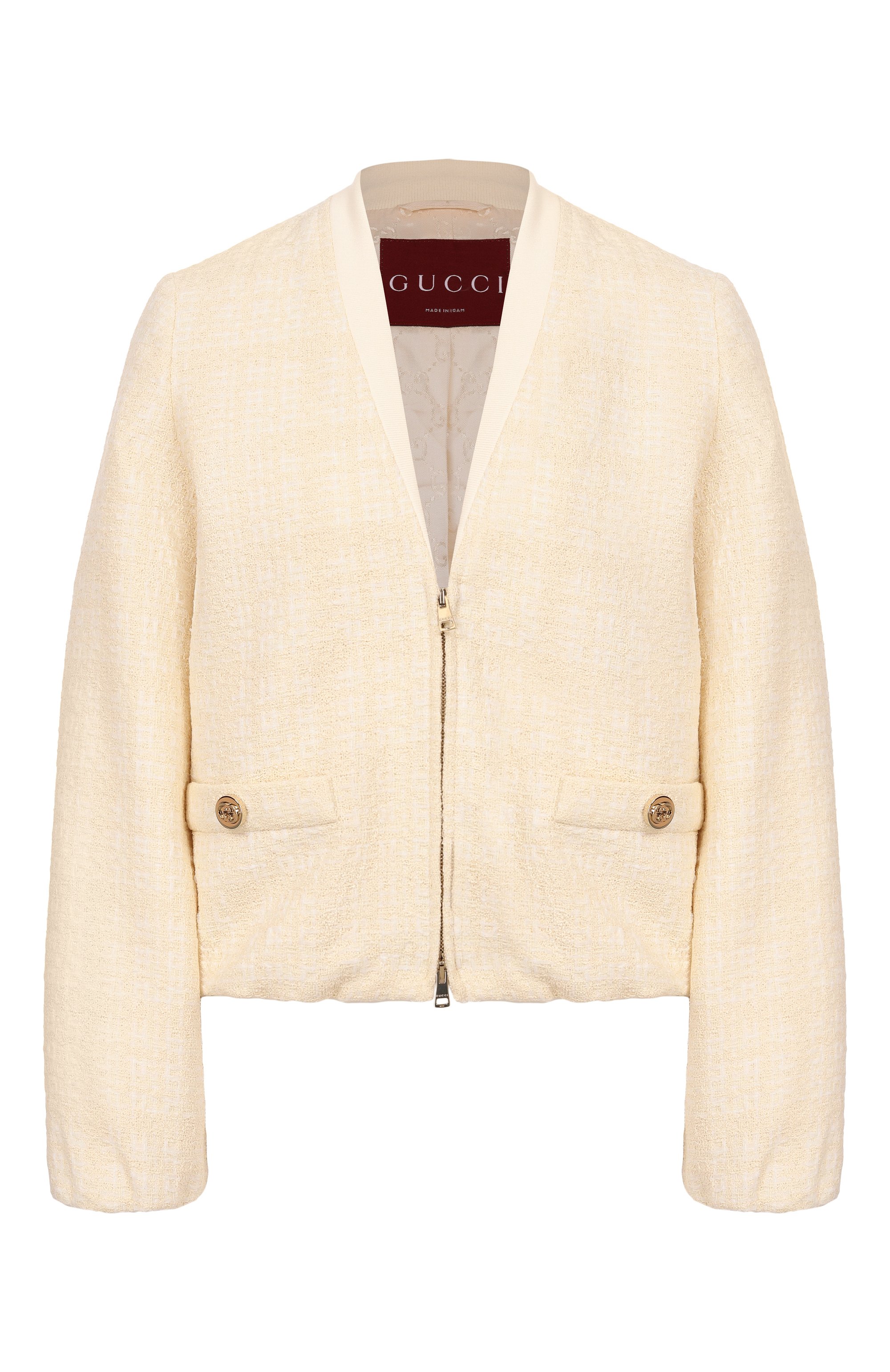 Твидовый жакет GUCCI, арт. 851888/ZAUB6, фото 1