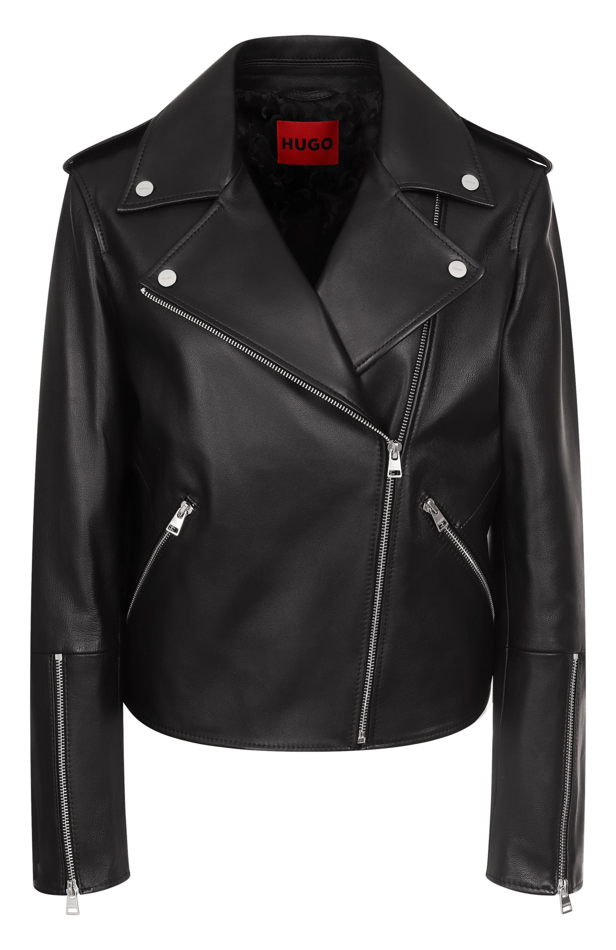 Кожаная куртка HUGO, арт. 50543477, фото 1