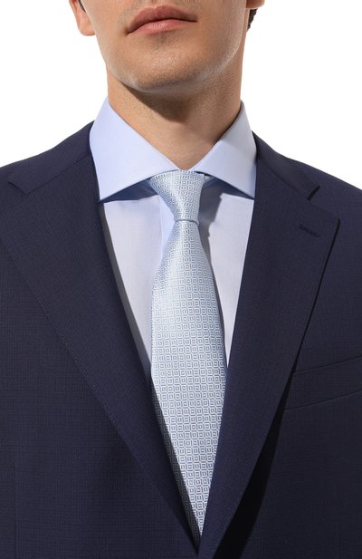 Шелковый галстук KITON, арт. UCRVKLC01I10, фото 2