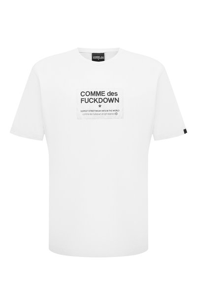 Хлопковая футболка COMME DES FUCKDOWN, арт. CDFU1113, фото 1