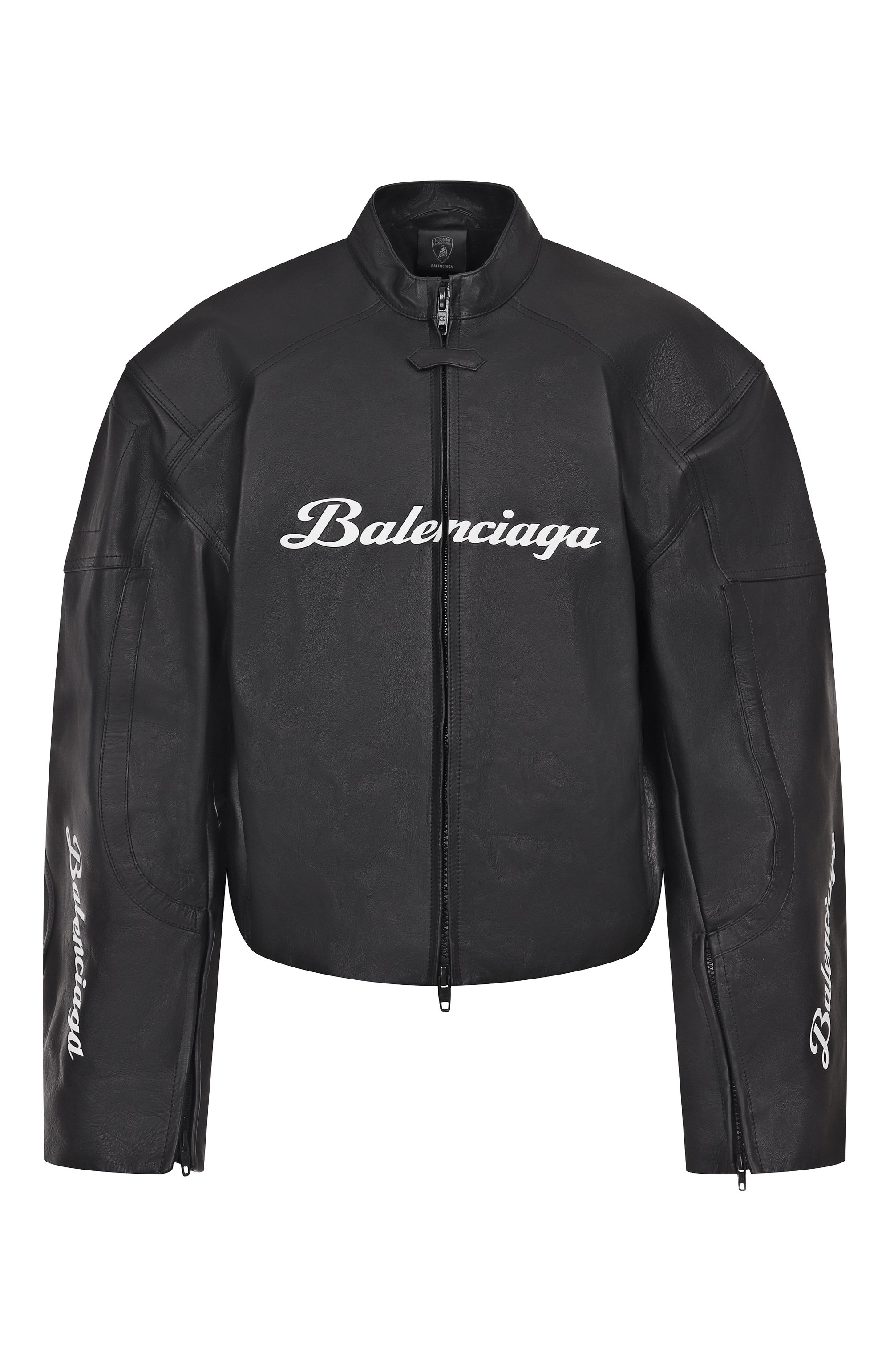 Кожаная куртка balenciaga x automobili lamborghini BALENCIAGA, арт. 835112/TSS13, фото 1