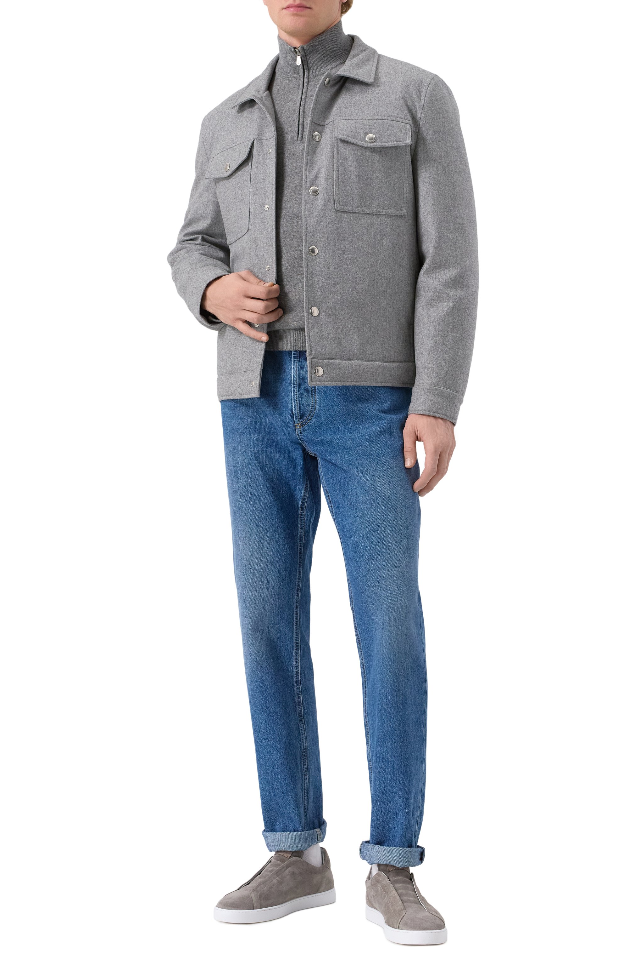 Кашемировый джемпер BRUNELLO CUCINELLI, арт. M2200124, фото 2