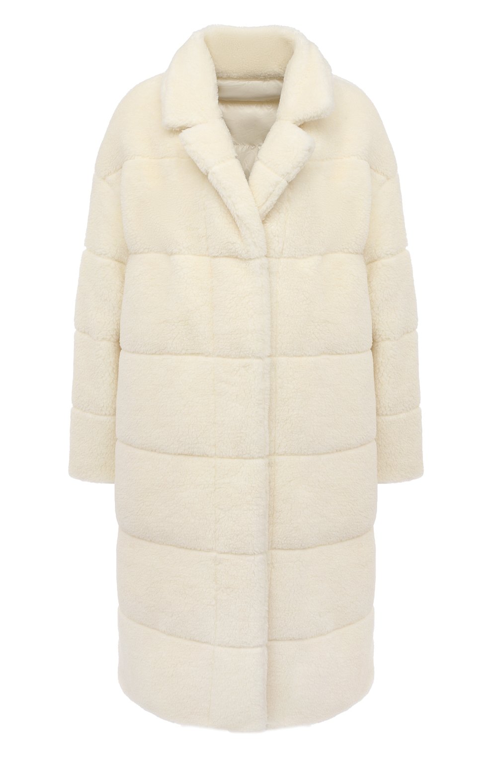 Двустороннее пальто MONCLER белого цвета по цене 128000 руб., арт. F2-093-1C519-70-C0525, фото 1 Двустороннее пальто MONCLER, арт. F2-093-1C519-70-C0525, фото 1