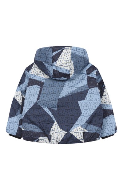 Пуховик EMPORIO ARMANI синего цвета по цене 41450 руб., арт. EB001521/AF26004, фото 2 Пуховик EMPORIO ARMANI, арт. EB001521/AF26004, фото 2