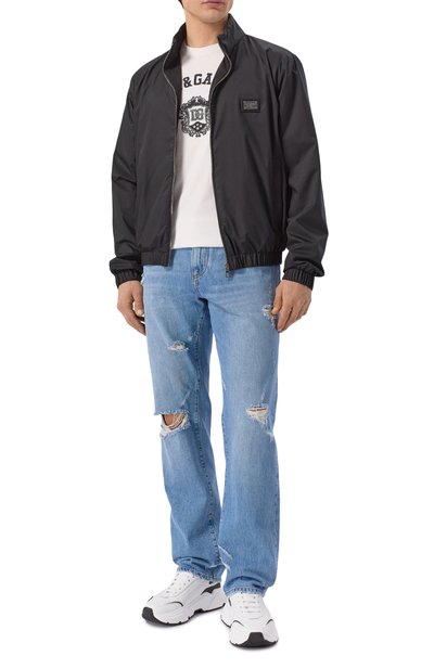 Хлопковая футболка DOLCE & GABBANA, арт. G8PN9Z/G7P0P, фото 2