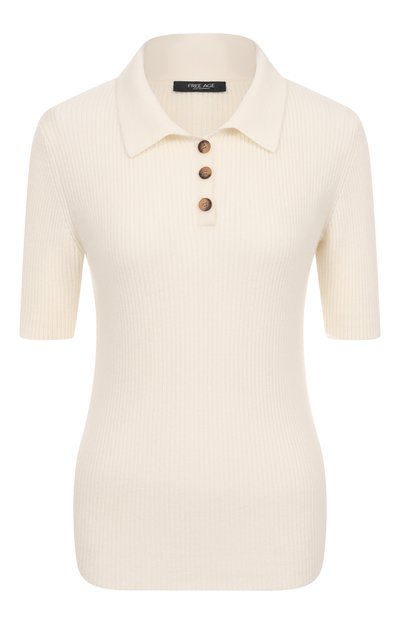 Женское поло из шерсти и кашемира FREEAGE, арт. W26.JM158.2030.101