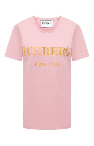 Женская хлопковая футболка ICEBERG, арт. 21E I2P0/F09A/6301