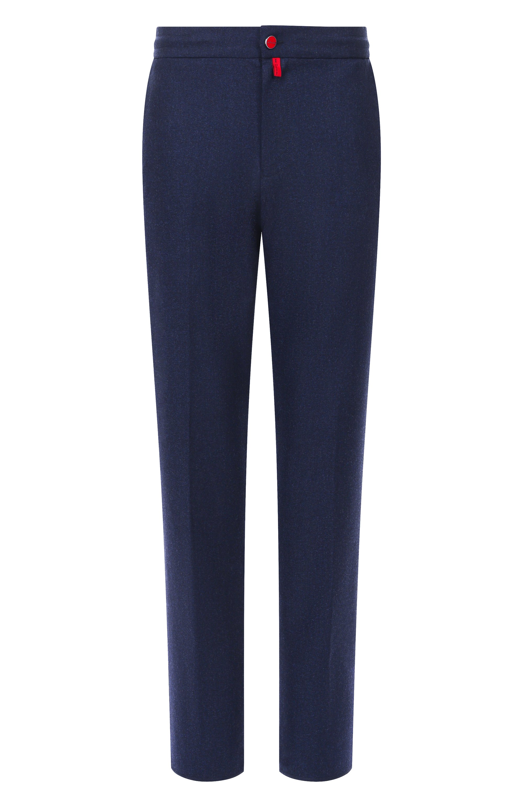 Шерстяные брюки KITON темно-синего цвета по цене 212000 руб., арт. UPLACRK0171H01, фото 1 Шерстяные брюки KITON, арт. UPLACRK0171H01, фото 1