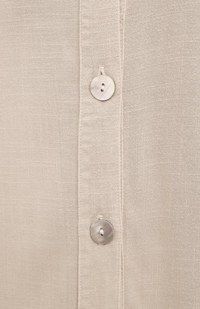 Рубашка из вискозы ELECTRIC AND ROSE светло-бежевого цвета по цене 26250 руб., арт. LFCV39, фото 5 Рубашка из вискозы ELECTRIC AND ROSE, арт. LFCV39, фото 5