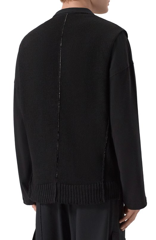 Шерстяной жилет Isabel Benenato UW35S26 Чёрный  UW35S26 Фото 4