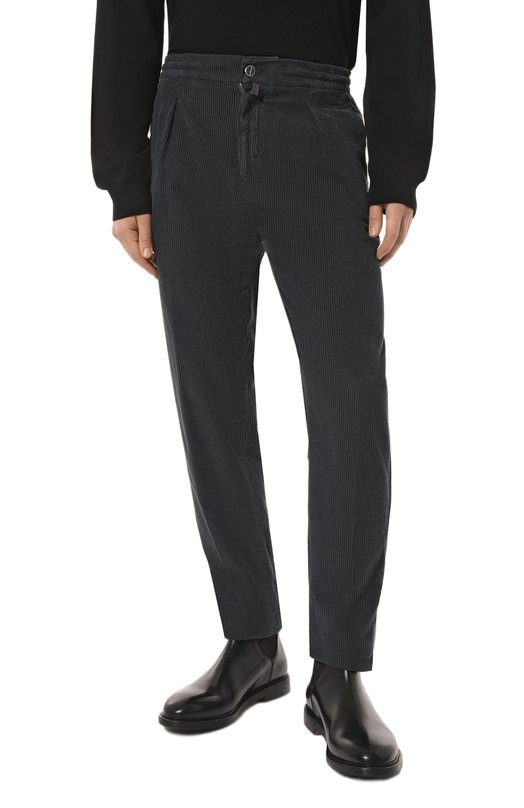 Вельветовые брюки Kiton UP1LACJ0212C Серый  UP1LACJ0212C Фото 3