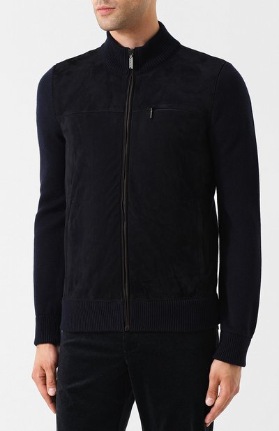 Кашемировый бомбер ZILLI, арт. MBQ-BL185-CLAS1/ML01, фото 3