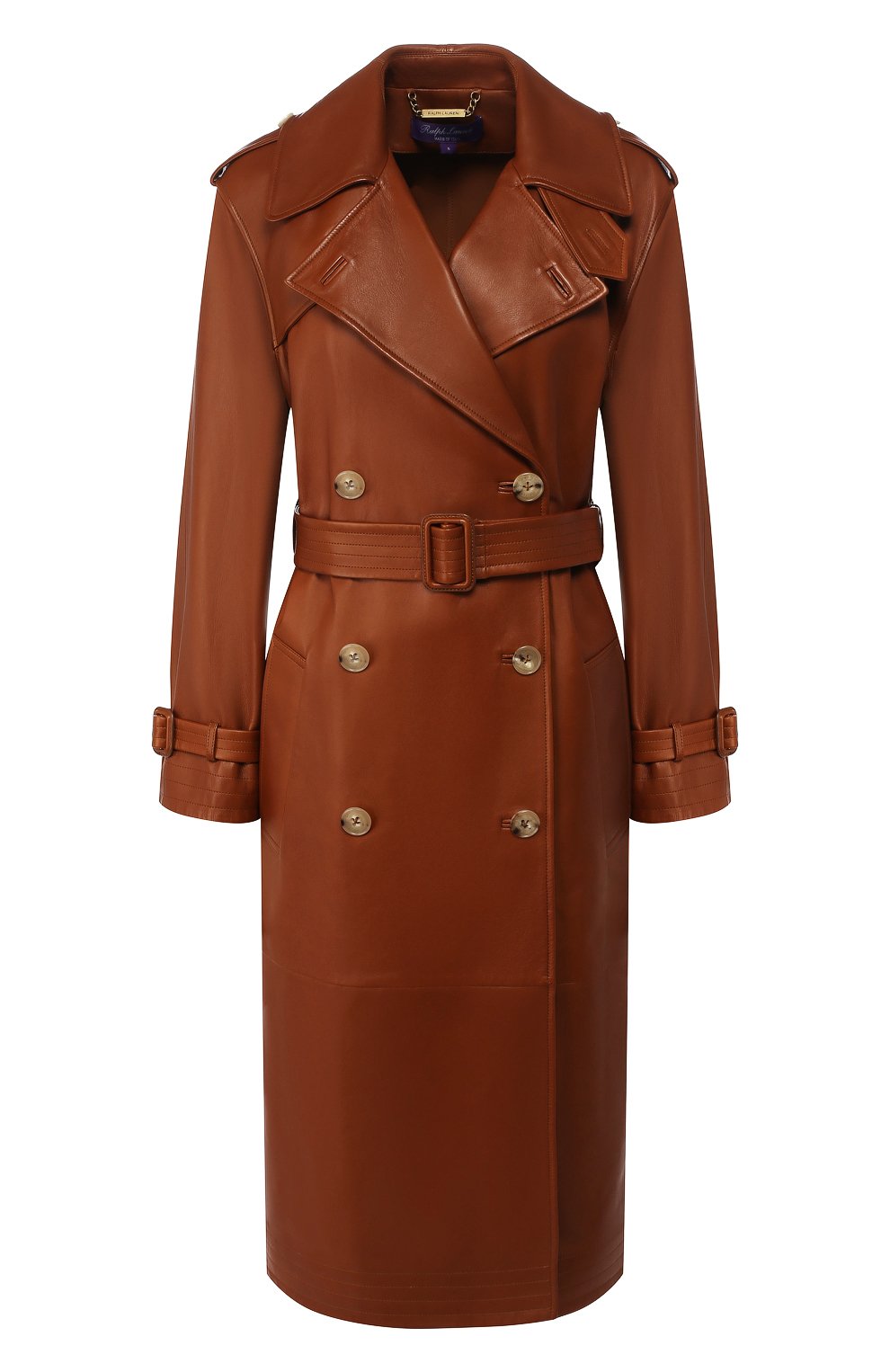 Кожаное пальто RALPH LAUREN, арт. 290791388, фото 1