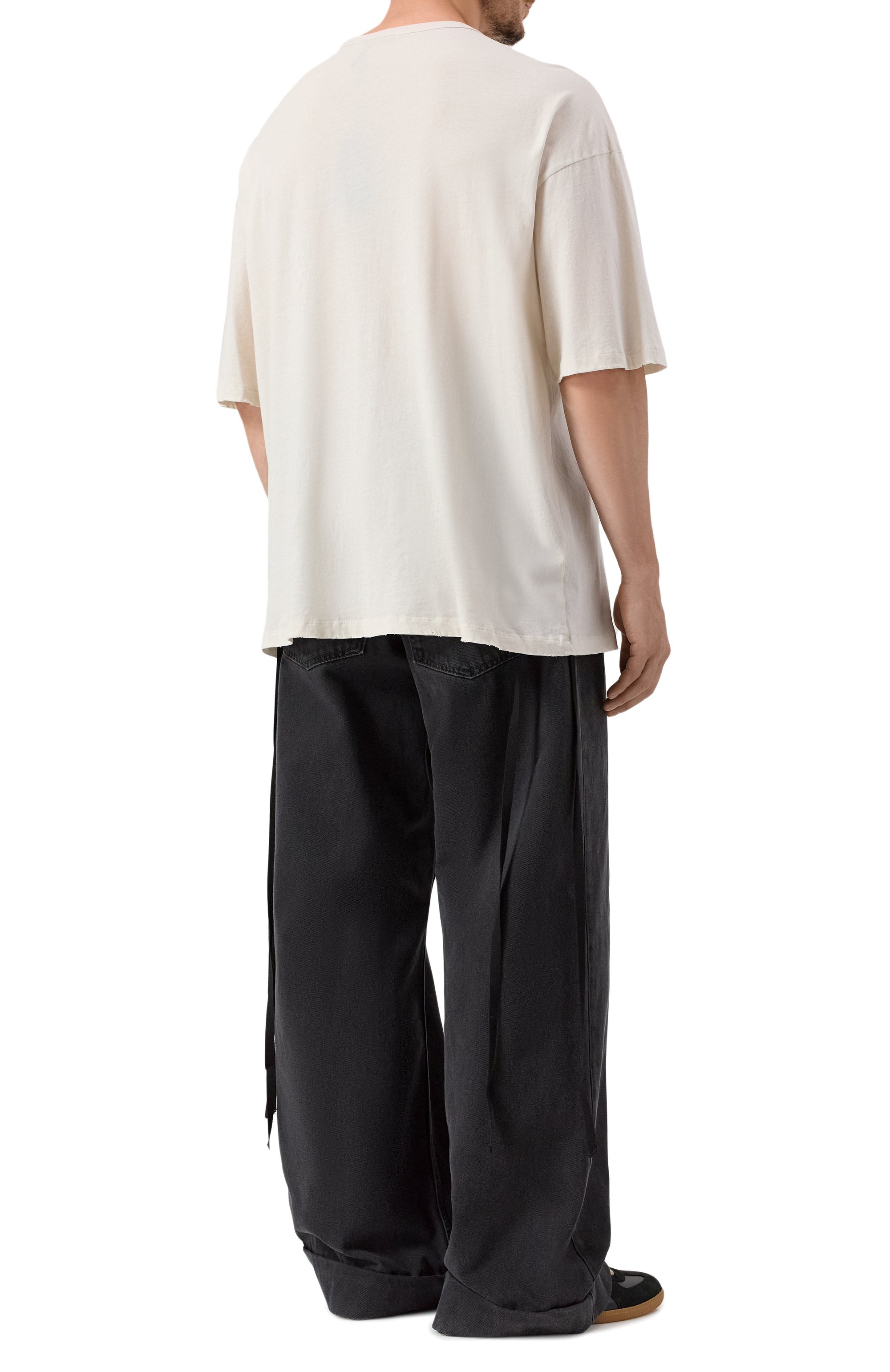 Хлопковая футболка ANN DEMEULEMEESTER, арт. B0013222/FA637, фото 4