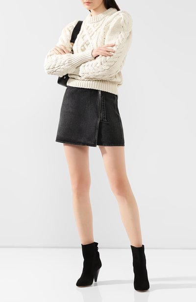 Замшевые ботильоны lystal ISABEL MARANT, арт. LYSTAL/B00394-19H004S, фото 2