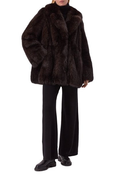 Шуба из соболя MVST, арт. FBKB-1604-1SB/F5507, фото 2