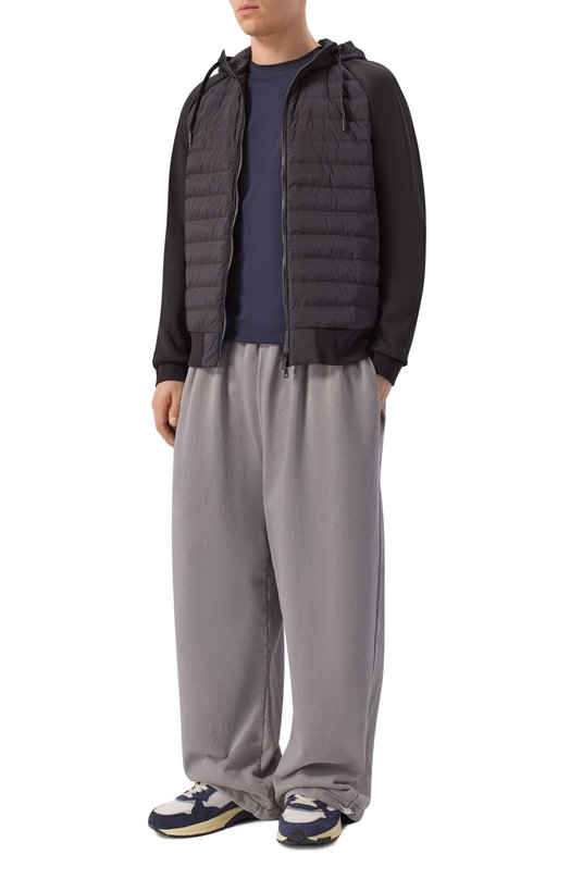 Комбинированная толстовка Duno STRAT0/THIENE MIRT0 Чёрный  STRAT0/THIENE MIRT0 Фото 2