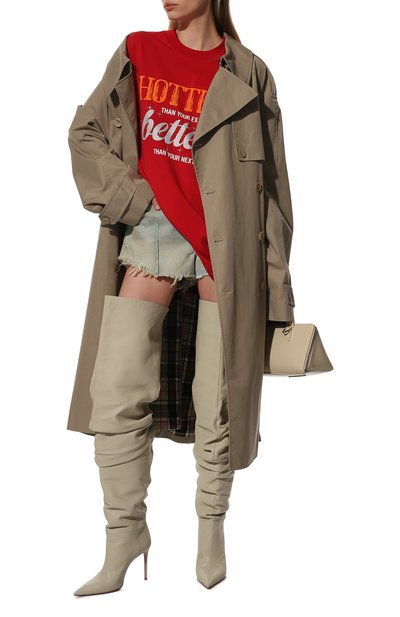 Хлопковая футболка VETEMENTS, арт. UE52TR210R 1611/W, фото 2