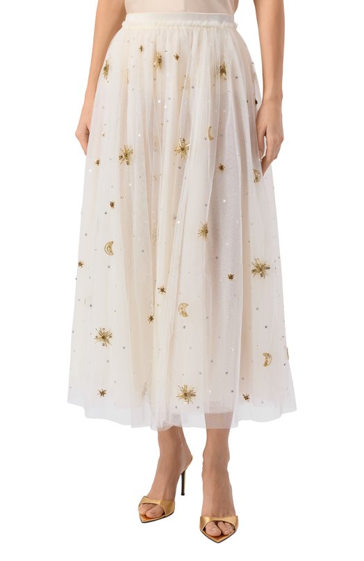 Юбка Love Shack Fancy LS717-2889 Кремовый  LS717-2889 Фото 3