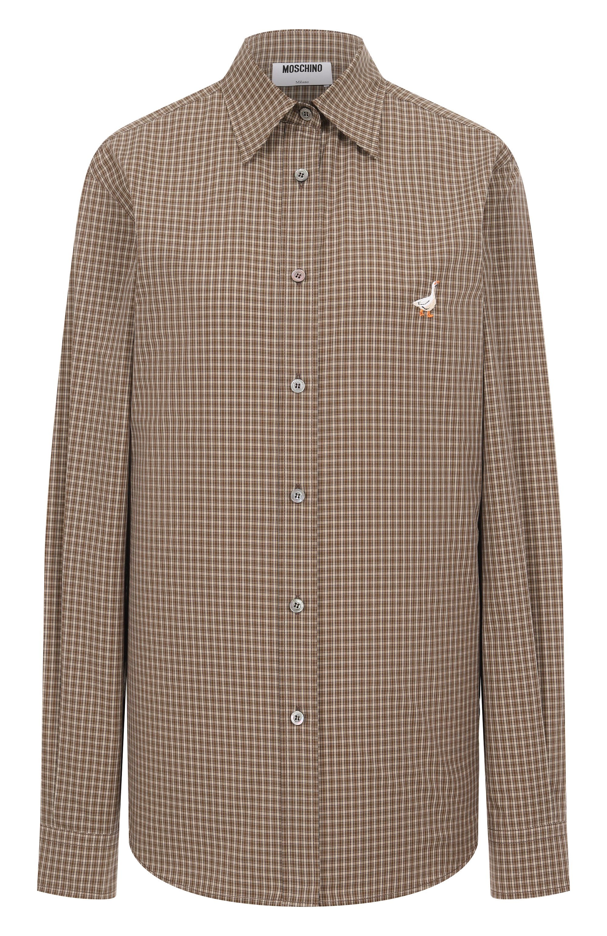 Хлопковая рубашка MOSCHINO, арт. A0227/5548, фото 1