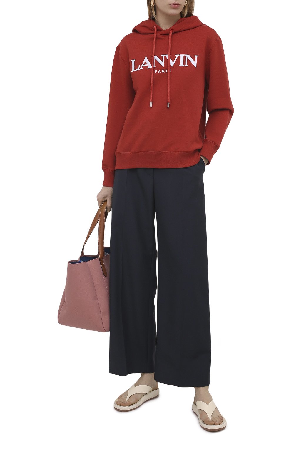 Хлопковое худи LANVIN, арт. RW-T0698J-JR32-P21, фото 2