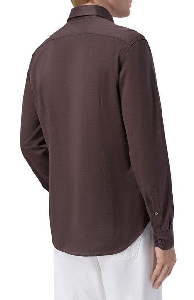 Хлопковая сорочка CORNELIANI, арт. 27P112/2711221, фото 4