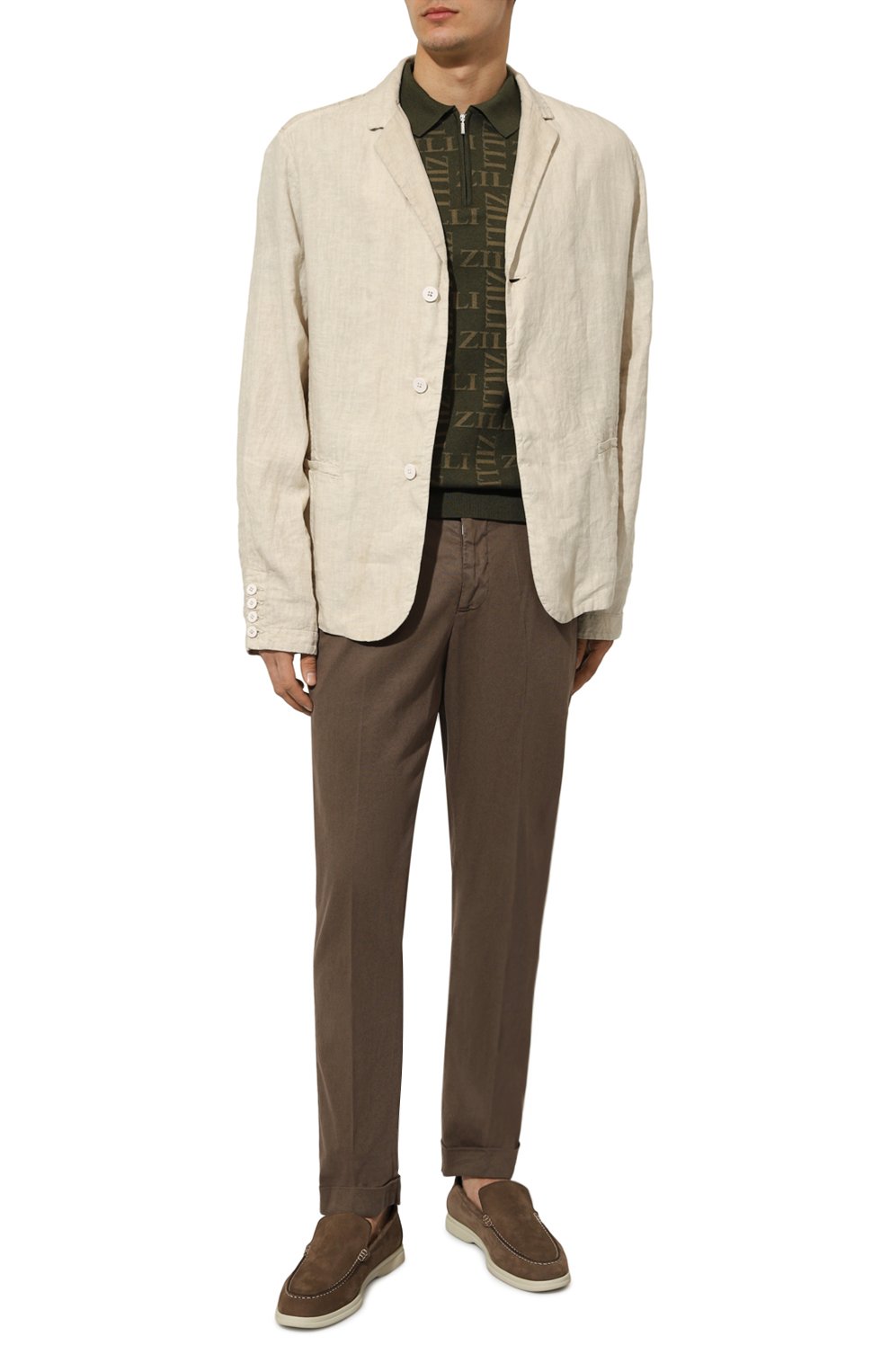 Поло из хлопка и шелка ZILLI, арт. KZP002M0147VZCP00, фото 2