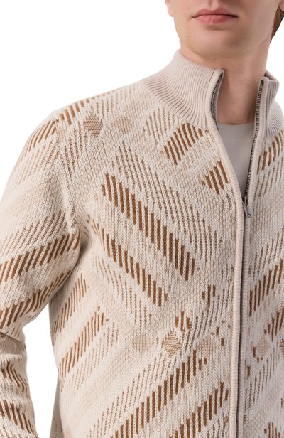 Кашемировый кардиган MVST, арт. M26.1MM.KA20/Y040 N0WEGIAN JACQUARD, фото 5