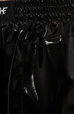 Женские шорты HEROINE SPORT черного цвета, арт. HS-6034B | Фото 5 (Женское Кросс-КТ: Шорты-одежда; Длина Ж (юбки, платья, шорты): Мини; Материал внешний: Синтетический материал; Материал сплава: Проставлено; Стили: Спорт-шик; Драгоценные камни: Проставлено)