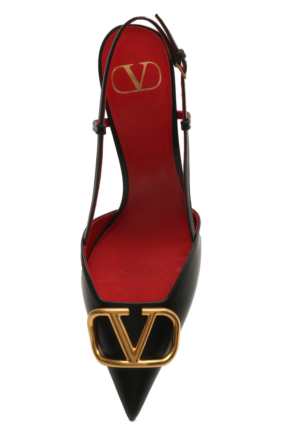 Кожаные туфли vlogo signature VALENTINO, арт. VW0S0R01/DSH, фото 5