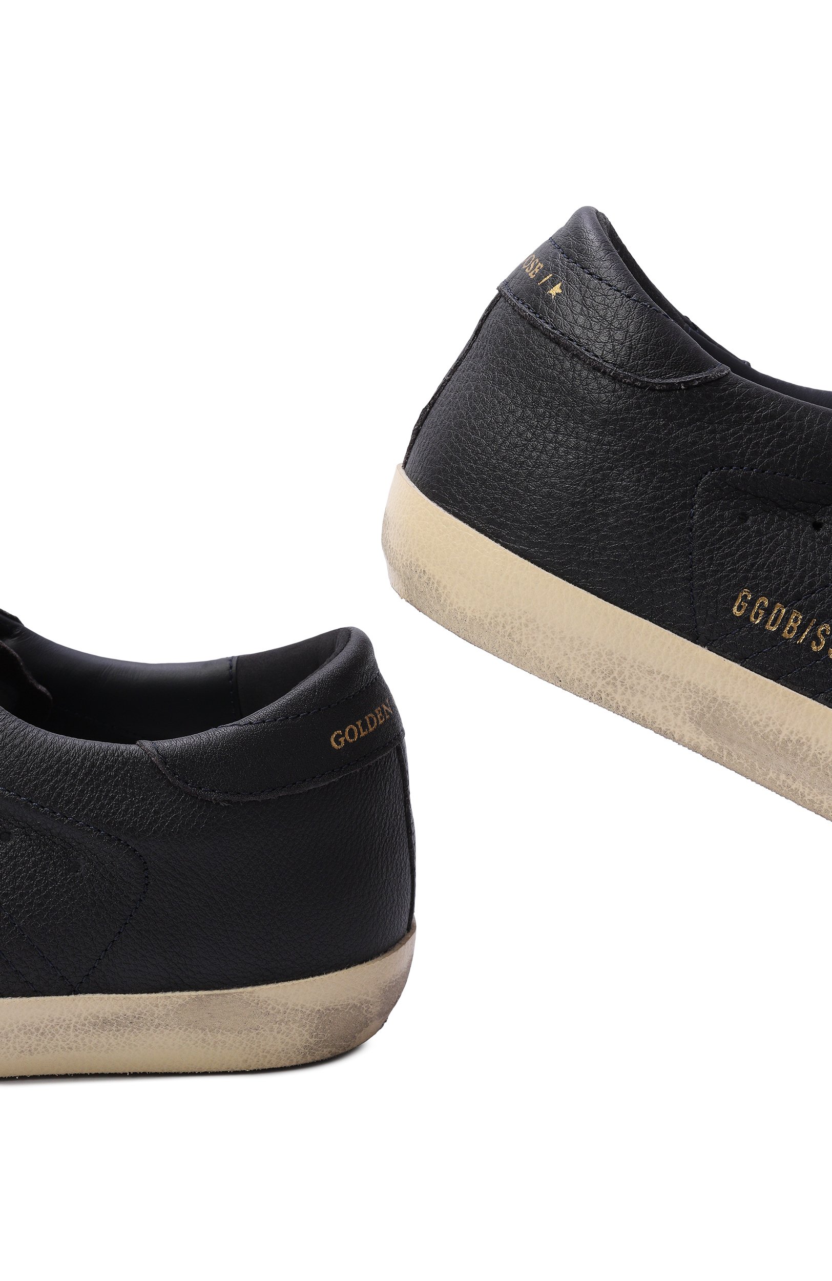 Кожаные кеды super-star GOLDEN GOOSE DELUXE BRAND, арт. GWF00101.F008887, фото 7