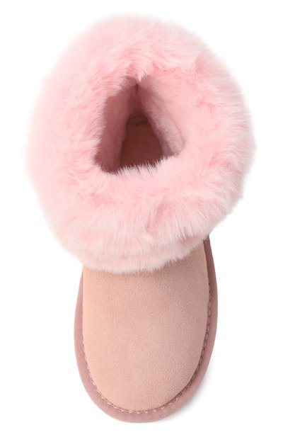 Полусапоги MONNALISA розового цвета по цене 17500 руб., арт. 8CF004, фото 4 Полусапоги MONNALISA, арт. 8CF004, фото 4